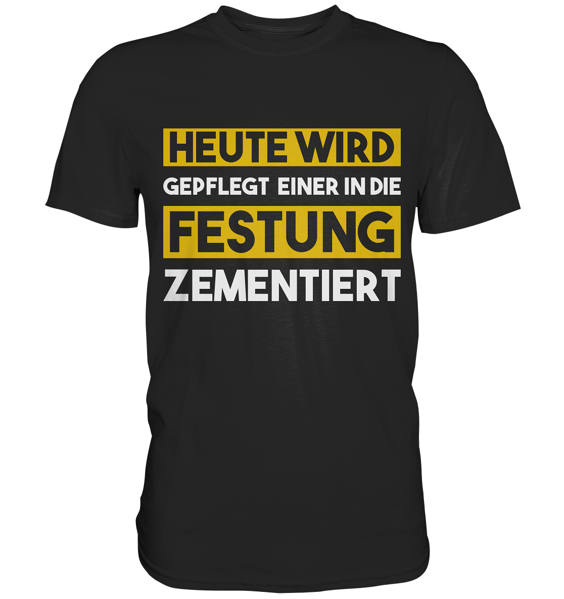 Festung zementiert | Männer T-Shirt - Bierista