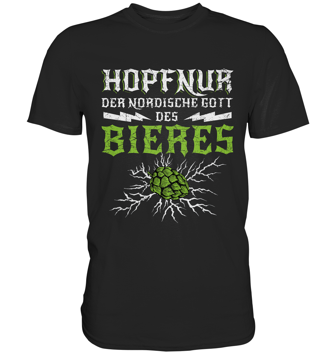 Hopfnur Mythologie Gott Bier | Männer T-Shirt - Bierista