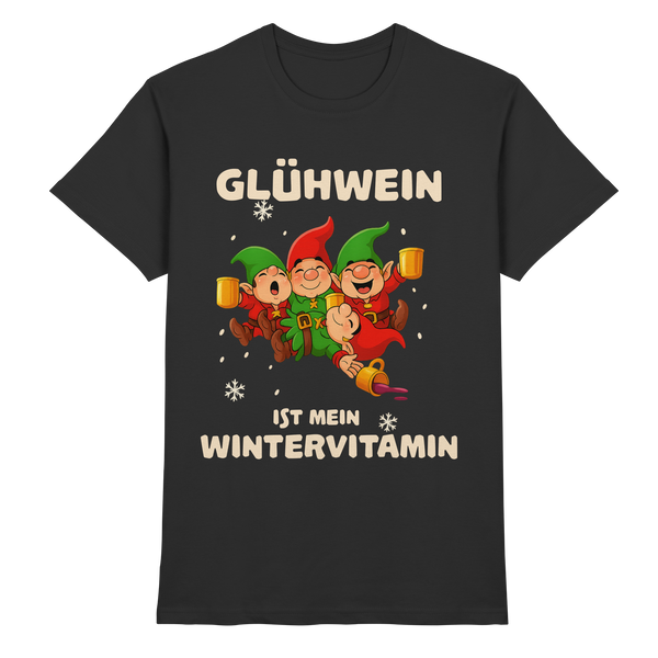 Glühwein ist mein Wintervitamin | Männer T-Shirt