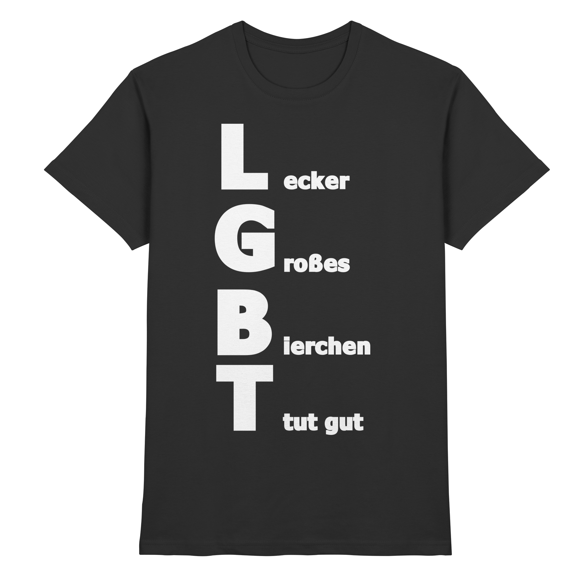 Lecker Großes Bierchen tut gut | Männer T-Shirt