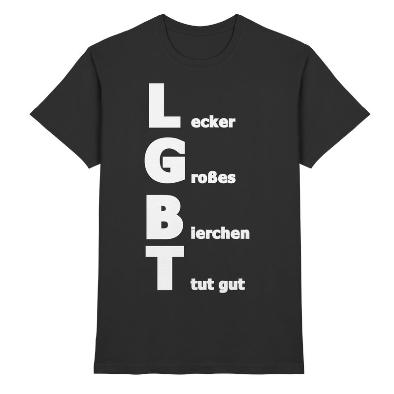 Lecker Großes Bierchen tut gut | Männer T-Shirt