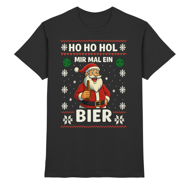 Ho Ho Hol mir mal ein Bier | Männer T-Shirt