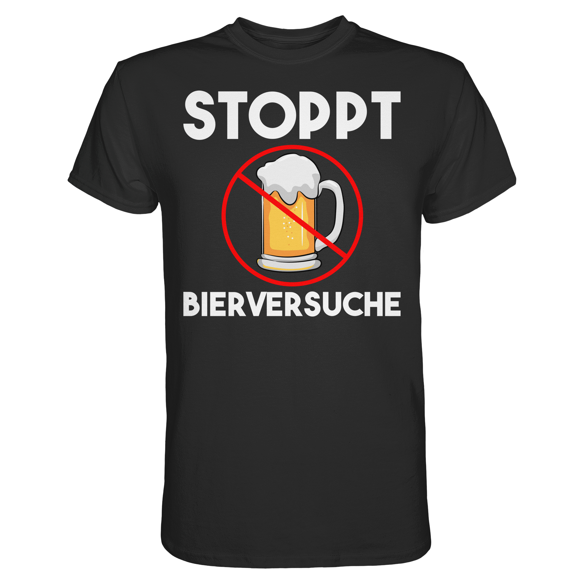 Stoppt Bierversuche | Männer T-Shirt