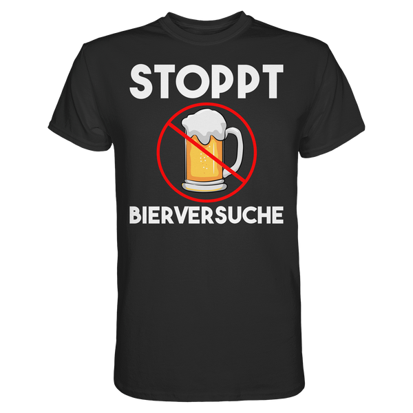 Stoppt Bierversuche | Männer T-Shirt