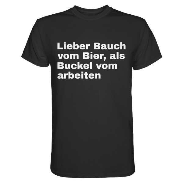 Lieber Bauch vom Bier | Männer T-Shirt