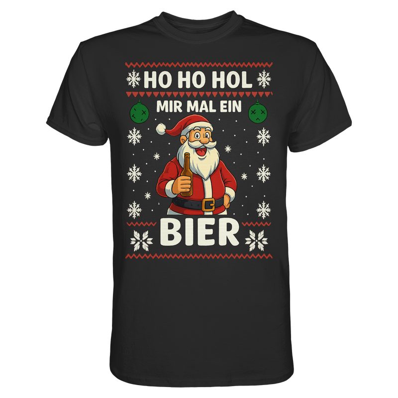 Ho Ho Hol mir mal ein Bier | Männer T-Shirt
