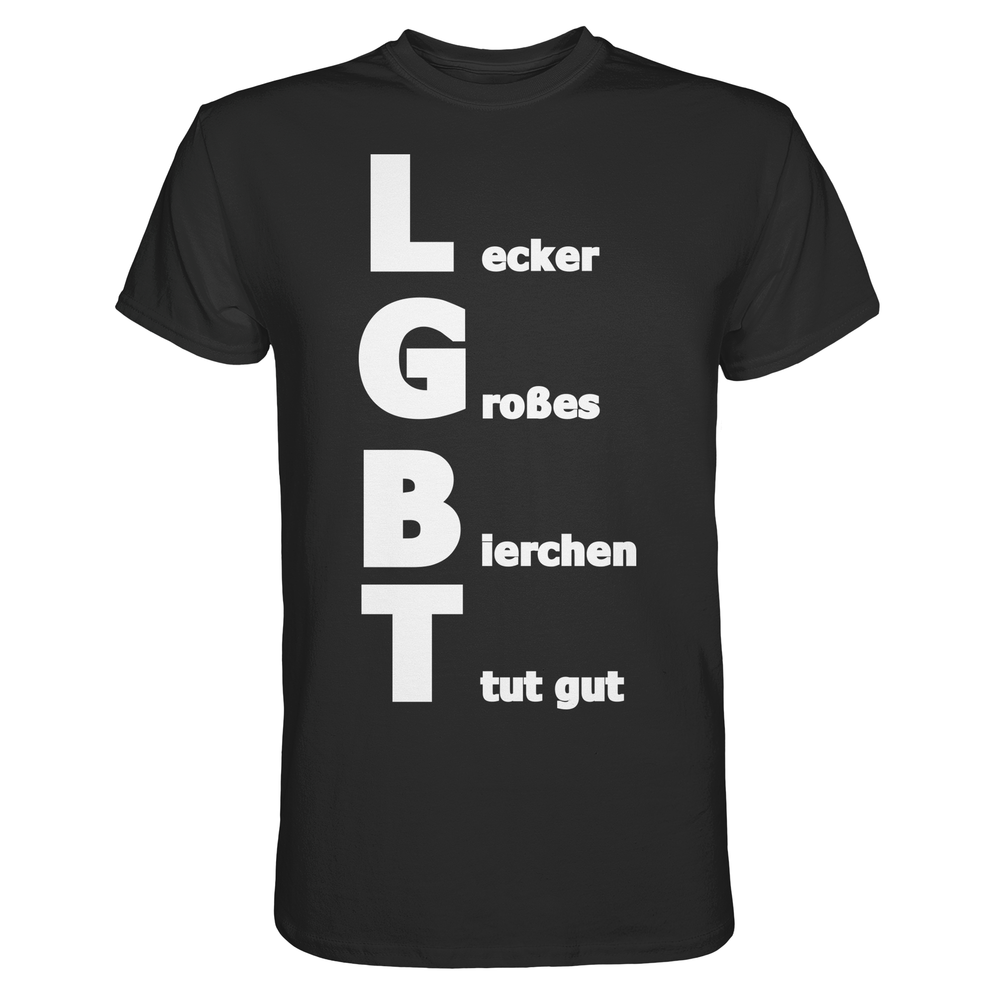 Lecker Großes Bierchen tut gut | Männer T-Shirt