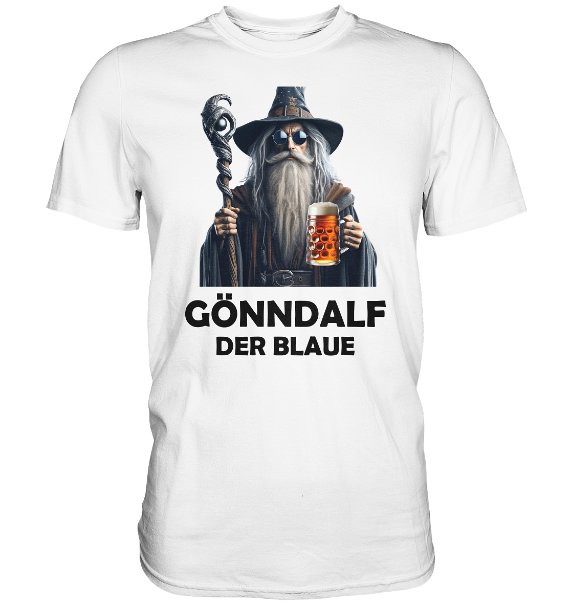 Gönndalf, der Blaue | Männer T-Shirt - Bierista