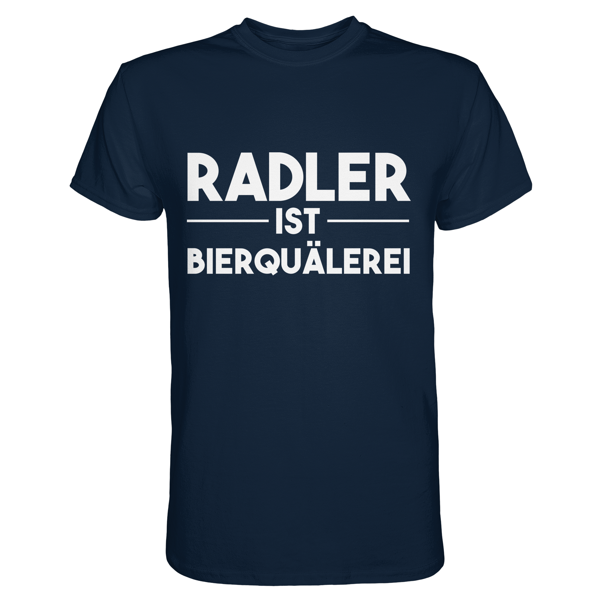 Radler ist Bierquälerei | Männer T-Shirt - Bierista