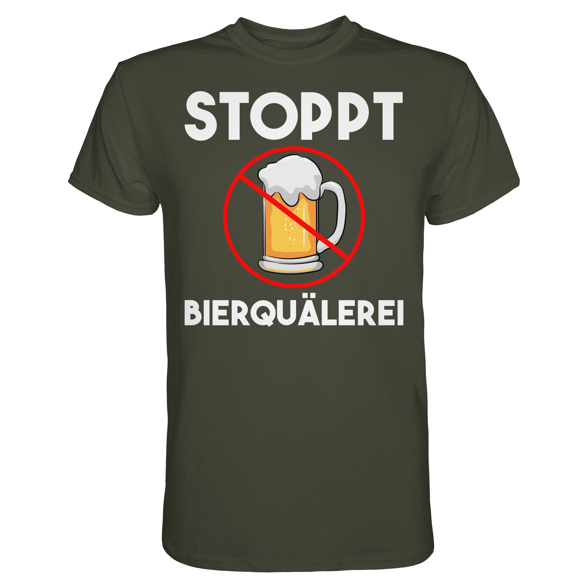 Stoppt Bierquälerei | Männer T-Shirt - Bierista