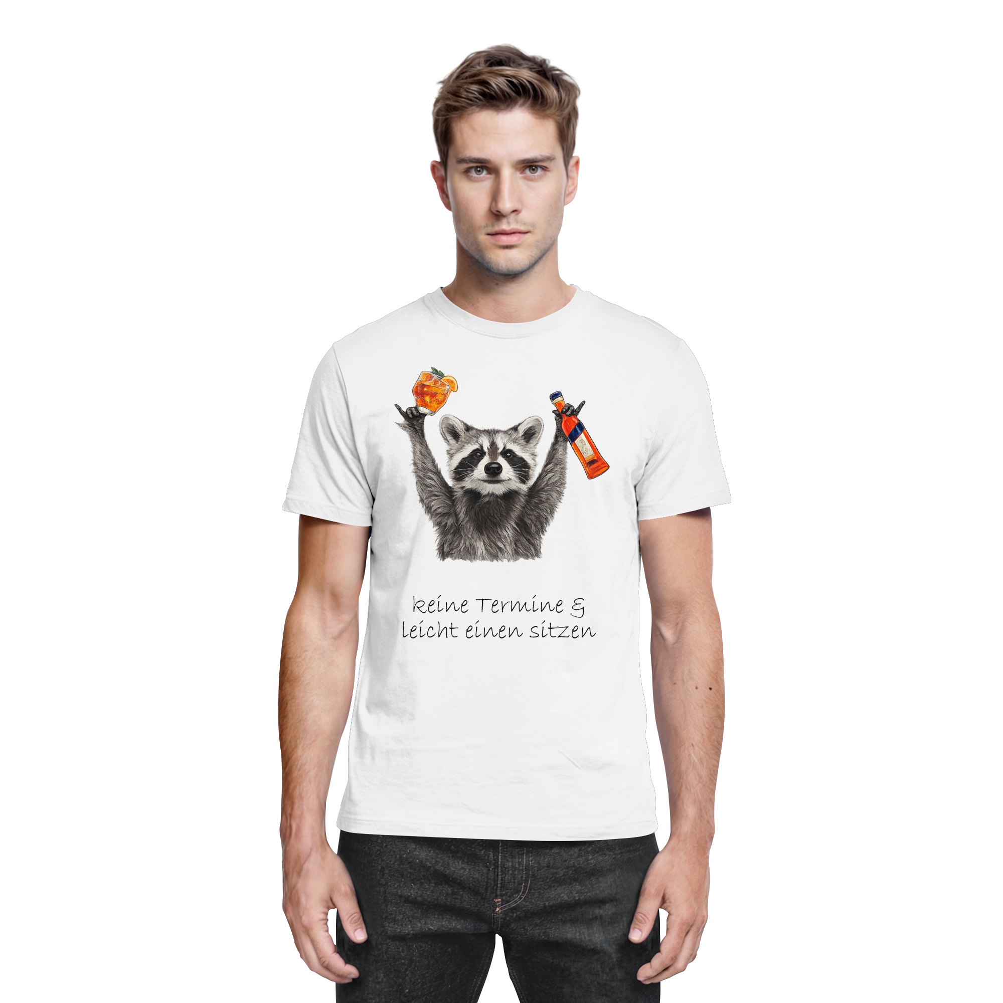 Keine Termine und leicht einen sitzen | Männer T-Shirt