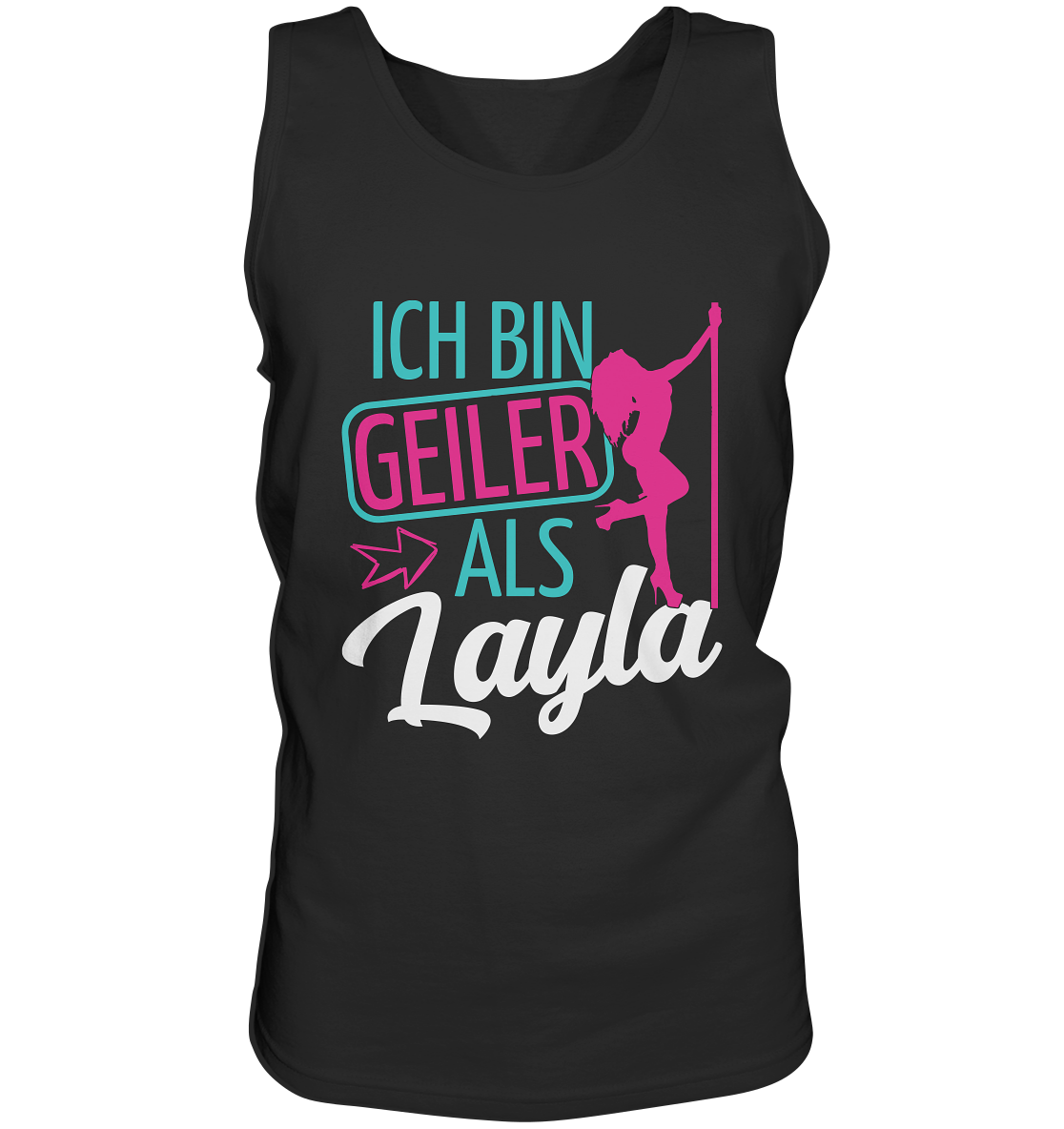 Geiler als Layla | Männer Tanktop - Bierista