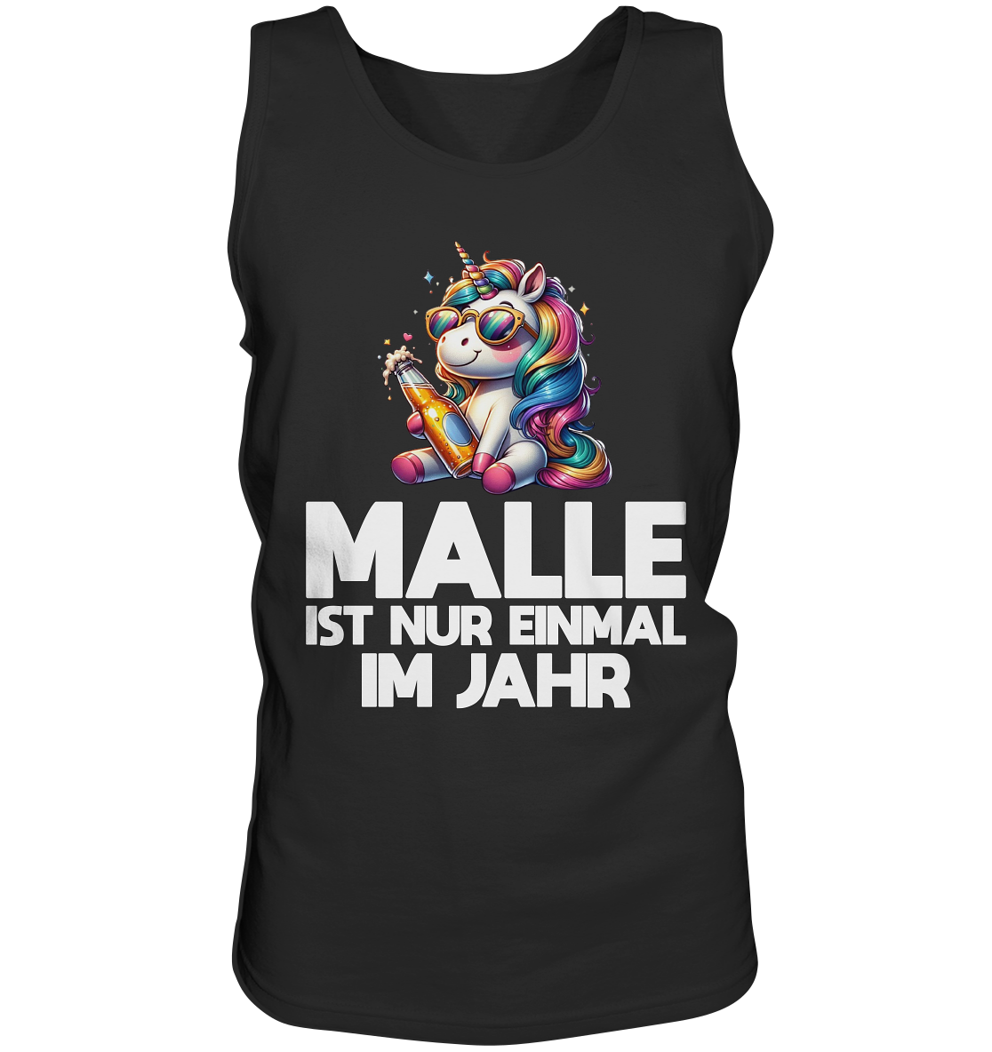 Malle ist nur einmal im Jahr | Männer Tanktop - Bierista