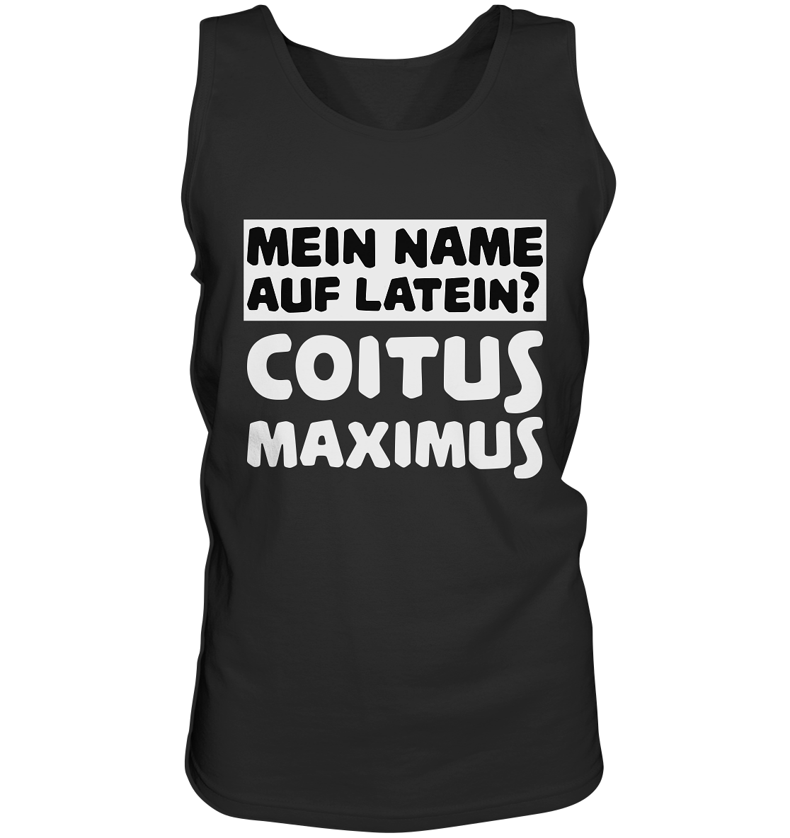 Coitus Maximus | Männer Tanktop - Bierista