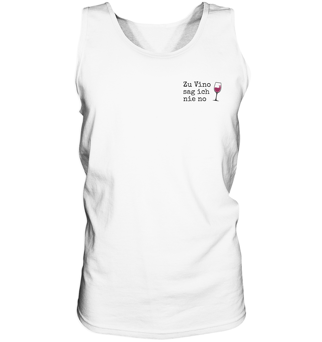 Zu Vino sag ich nie no | Männer Tanktop - Bierista