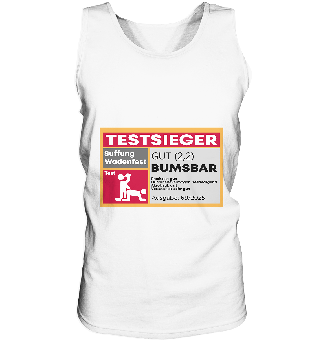Testsieger Bumsbar | Männer Tanktop - Bierista