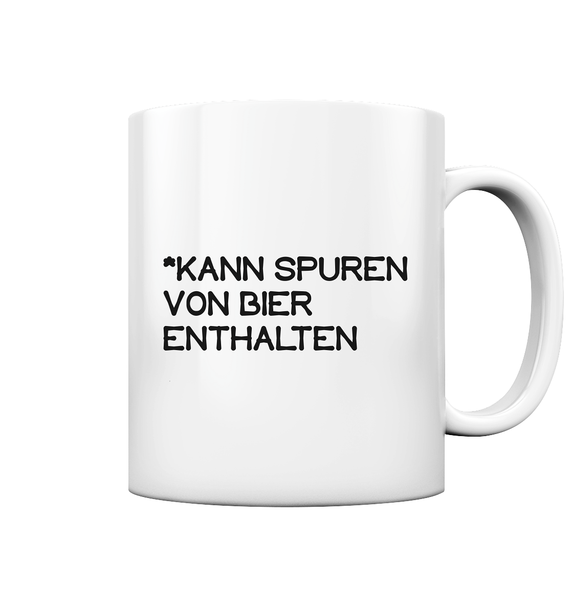 Kann Spuren von Bier enthalten | Tasse - Bierista