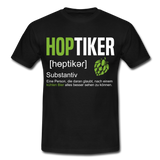 Hoptiker | Herren T-Shirt - Schwarz