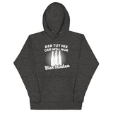 Der tut nix, der will nur Bier trinken | Herren Premium Hoodie