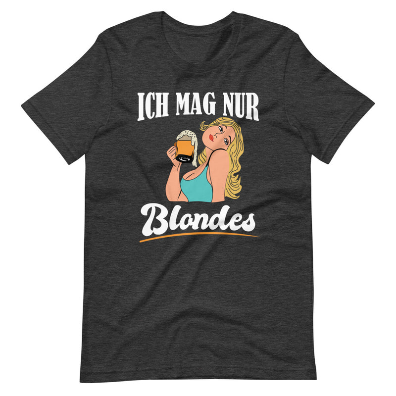 Ich mag nur blondes Bier | Herren Premium T-Shirt