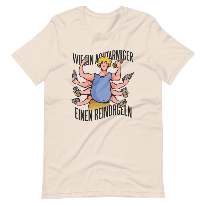 Wie ein achtarmiger einen reinorgeln | Herren Premium T-Shirt