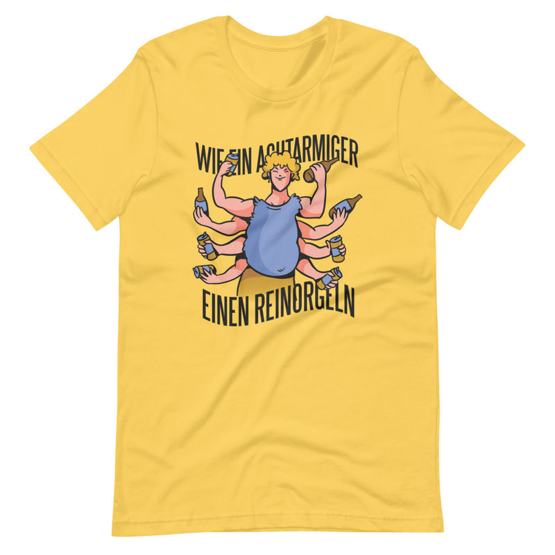 Wie ein achtarmiger einen reinorgeln | Herren Premium T-Shirt