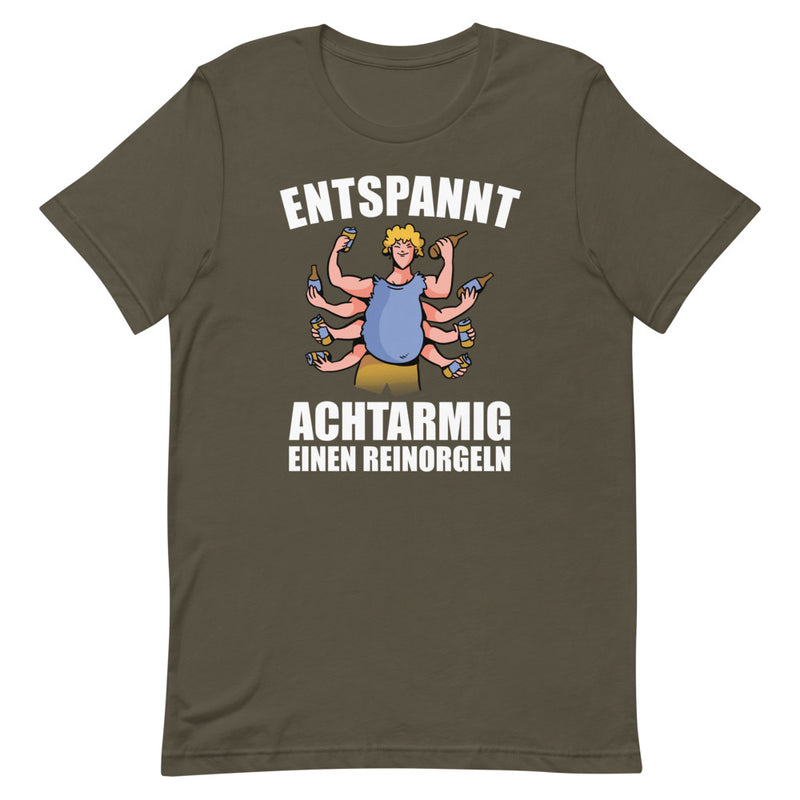 Achtarmig einen reinorgeln | Herren Premium T-Shirt
