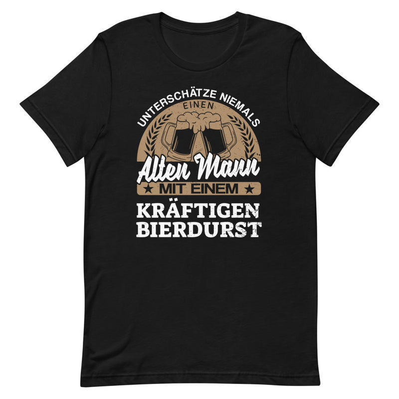 Alter Mann Bierdurst | Herren Premium T-Shirt