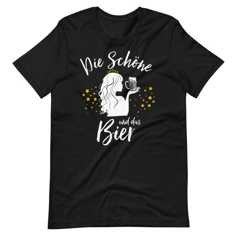 Die Schöne und das Bier | Damen Premium T-Shirt