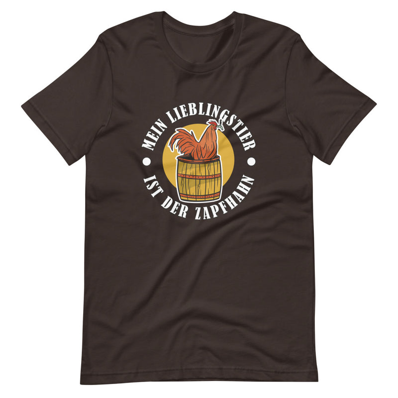 Mein Lieblingstier ist der Zapfhahn | Herren Premium T-Shirt