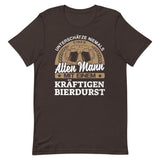 Alter Mann Bierdurst | Herren Premium T-Shirt