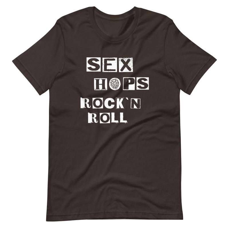 Sex Hops Rock´n Roll | Herren Premium T-Shirt