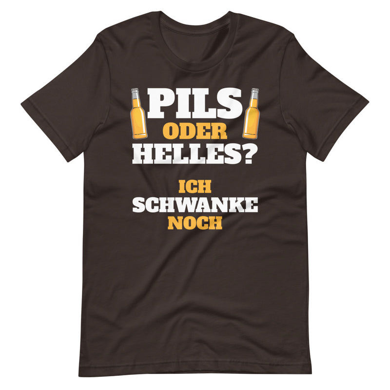 Pils oder Helles Bier? | Herren T-Shirt