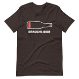 Brauche Bier Niedriger Akkustand | Herren T-Shirt