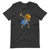 Halloween Dabbing Skelett mit Bier | Herren Premium T-Shirt