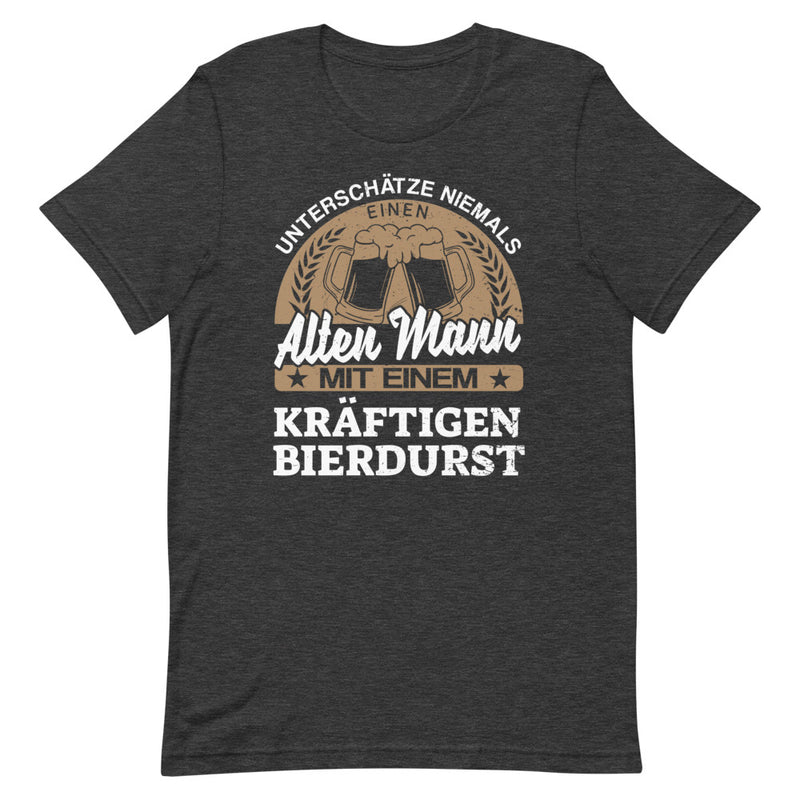Alter Mann Bierdurst | Herren Premium T-Shirt