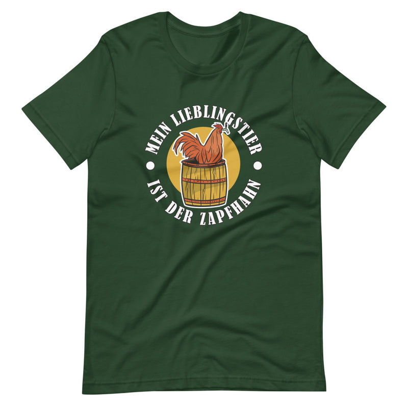 Mein Lieblingstier ist der Zapfhahn | Herren Premium T-Shirt
