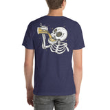 Bier Skelett | Herren Premium T-Shirt
