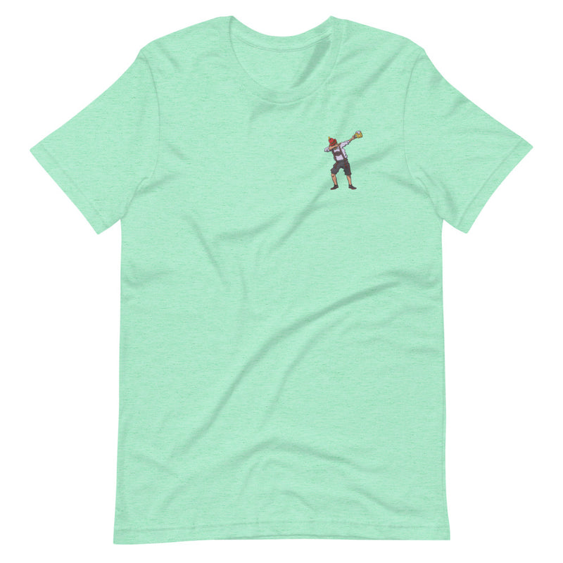 Dabbing Lederhosen Oktoberfest Bier | Herren Premium T-Shirt