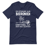 Ich stamme aus Bieronien, einer Insel auf den Malzediven | Herren Premium T-Shirt