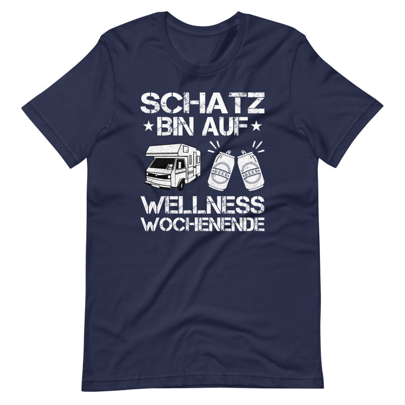 Schatz, bin auf Wellness Wochenende | Herren Premium T-Shirt