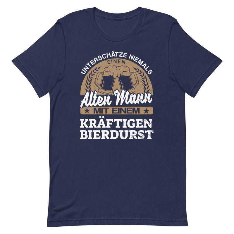 Alter Mann Bierdurst | Herren Premium T-Shirt