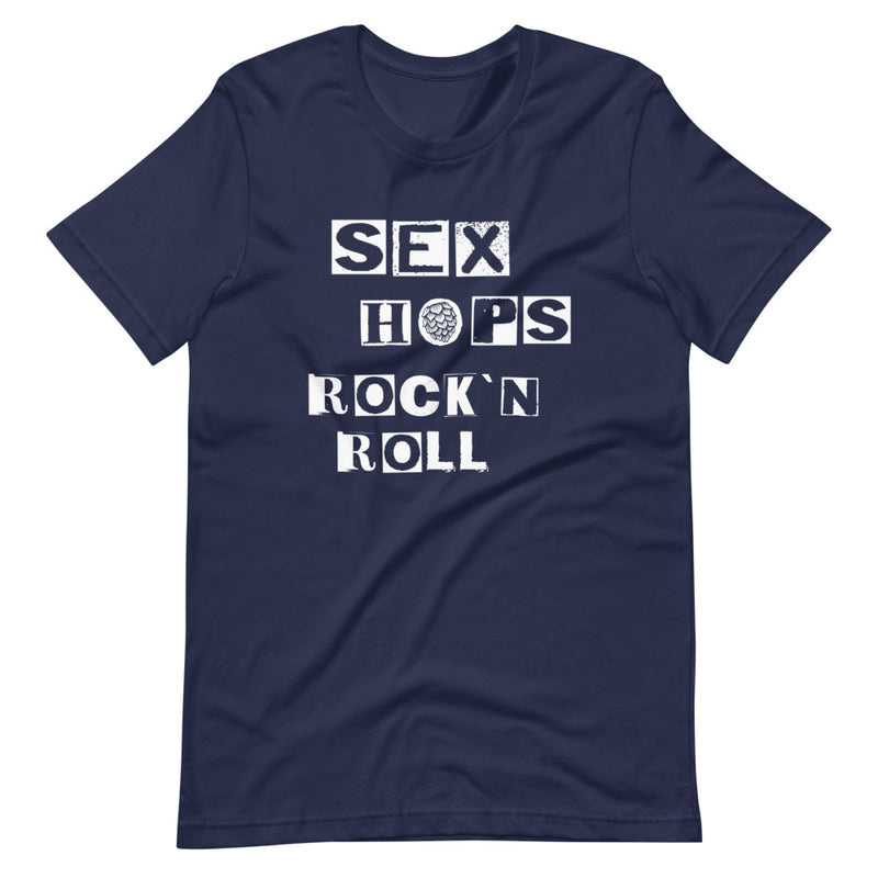 Sex Hops Rock´n Roll | Herren Premium T-Shirt
